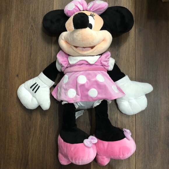 Disney Original Minnie Mouse Large 26in Plush Stuffed Animal Birthday Gift - Picture 1 of 8